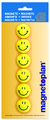 Magnesy happy face smile 30 mm 6szt-151469