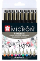 Cienkopis Pigma Micron 05 Kolor 9 sztuk-151604