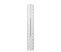 Leniar Linijka 2-skale z uchwytem 30cm metal-147949