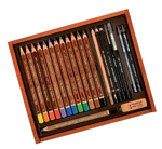 Koh-I-Noor Trio Aquarelle 8897 Kaseta Zest Drewno 