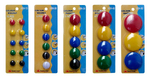 Magnesy do tablic 15 mm Mix 10szt blister