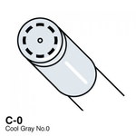 COPIC Ciao Marker C0 Cool Gray No.0