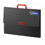 Leniar Teczka czarna B2 (730x520x35mm) red zap obr