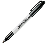 Marker permanentny przemysłowy Sharpie TEC 13401 – certyfikat składu chemicznego, czarny, końcówka 0,8 mm