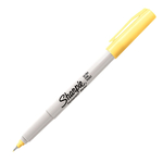 Sharpie UFine Marker permanent Ban.Clip Yellow W/L