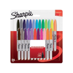 Sharpie Markery Permanentne 24 Kolory Fine