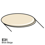 COPIC Wide Marker E31 Brick Beige