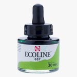 Talens Ecoline Farba Akwarel Płynna 657 GreenBronz