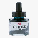 Talens Ecoline Farba Akwarel Płynna 706 Grey Deep