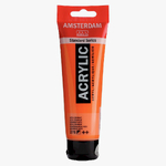 Talens Amsterdam Acryl Farba 276 Azo Orange 120ml