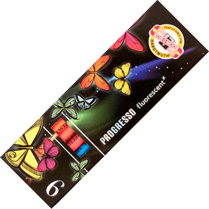 Koh-I-Noor kredki progresso fluorescencyjne 6 kol 