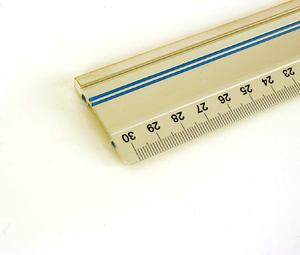 Leniar Linijka do cięcia 30cm Metal