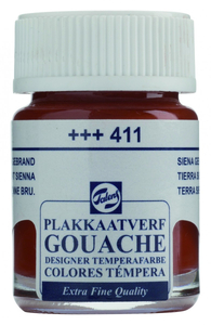 Talens Gouache Extra Fine Farba 50ml 411 Burnt Sie