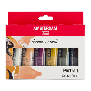 Talens Amsterdam Standard akryl. Portrait 6x20ml
