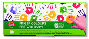 Farby do Malowania Palcami 25ml 10 kol