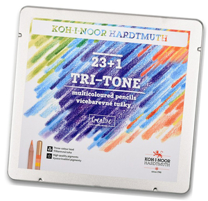 Koh-I-Noor kredki tri-tone trójkolorow 23 kol 3444