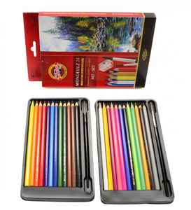 Koh-I-Noor Mondeluz Kredki 24kol Pędzel 2x