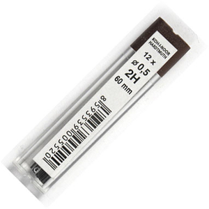 Koh-I-Noor Wkład GrafitTechniczny 0.5mm 2H 12szt