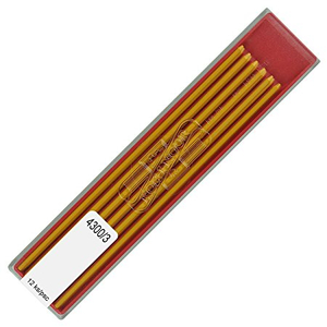 Koh-I-Noor Colorama Wkład Grafit 2,0mm 12x Żółty
