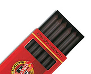 Koh-I-Noor Wkład do Kubuś Pastela 2 Czarna 5.6mm 6