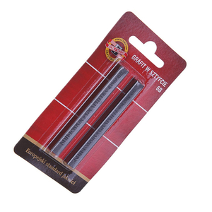 Grafit w sztyfcie 4390/6B 7x7mm 2szt Bl 