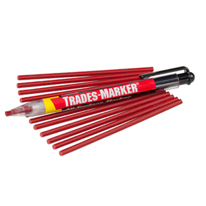 Markal Trades-Marker dermatograf + wkłady czerwony