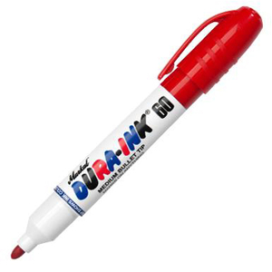 Markal Dura-Ink 60 marker permanentny 3mm czerwony