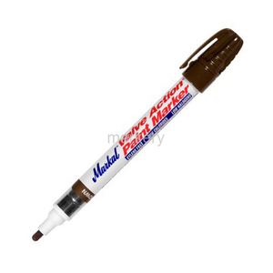 Markal Valve Action Paint Marker Brązowy
