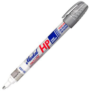 Markal Pro-Line HP marker do mokrych pow Srebrny
