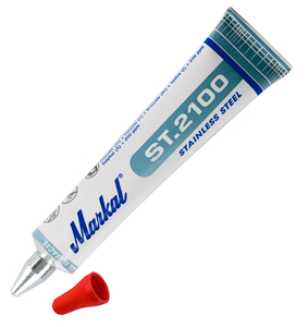 Markal ST2100 3mm marker stal nierdzewna czerwony