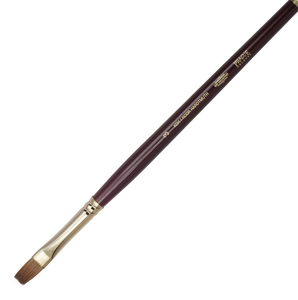 Pędzel Art Płaski Kolinsky 9936 nr3 złota