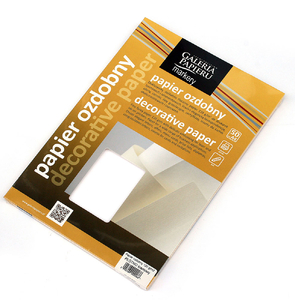 Papier ozdobny A4 Holland biały 100g 50 szt NEW