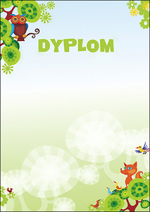 Papier na dyplomy BAJKA 170g 25 szt 