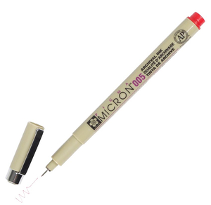 Sakura Pigma 005 Micron Cienkopis 19 Red 0,2mm