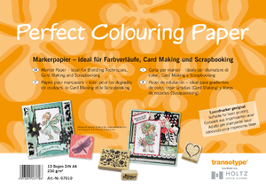 COPIC Perfect Colouring Paper Blok A4 250g/10szt