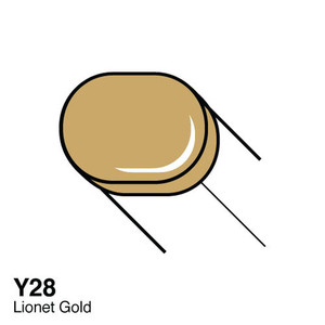 COPIC Sketch Marker Y28 Lionet Gold 