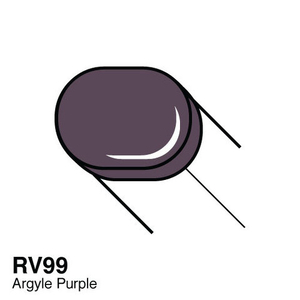 COPIC Sketch Marker RV99 Argyle Purple 