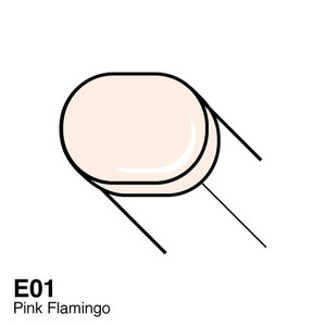 COPIC Sketch Marker E01 Pink Flamingo  