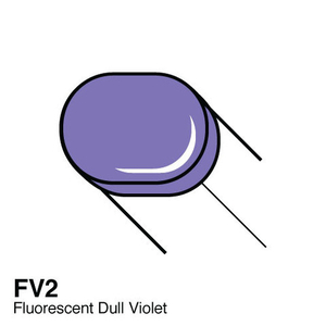 COPIC Sketch Marker FV2 Fluorescent Dull Violet  