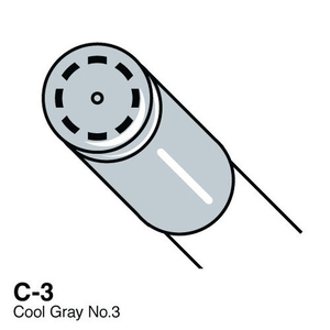 COPIC Ciao Marker C3 Cool Gray No.3  