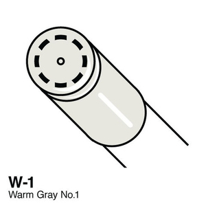 COPIC Ciao Marker W1 Warm Gray No.1  