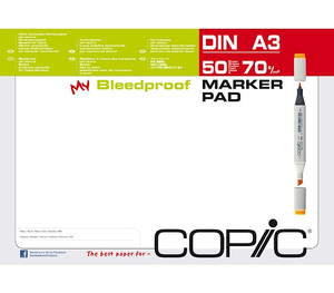 COPIC Alcohol Marker Pad Blok A3 70g/50szt
