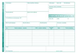 Druk Zamówienie ogólne A5 
