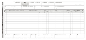 Druk Wydanie Zewnętrzne WZ 2/3 A4 W 