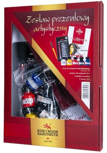 ZESTAW DO KALIGRAFII Z TUSZEM