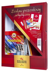 Zestaw prezentowy z kredkami Progresso, Koh-I-Noor