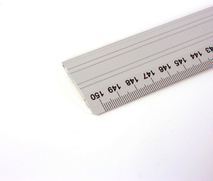 Leniar Linijka okucie stalowe 150cm Metal