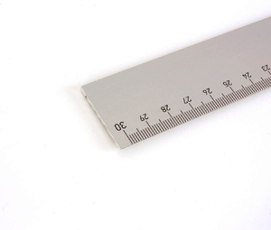 Leniar Linijka Alu 30cm bez gumki przeciwpoślizg