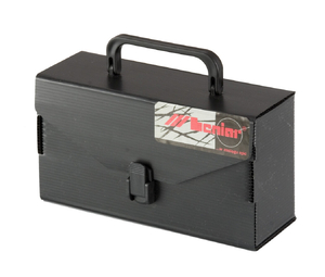 Leniar Kuferek z rączką czarny 220x75x120mm 