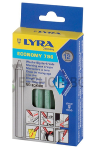 Lyra Economy796 Kreda 11/110 do drewna zielony